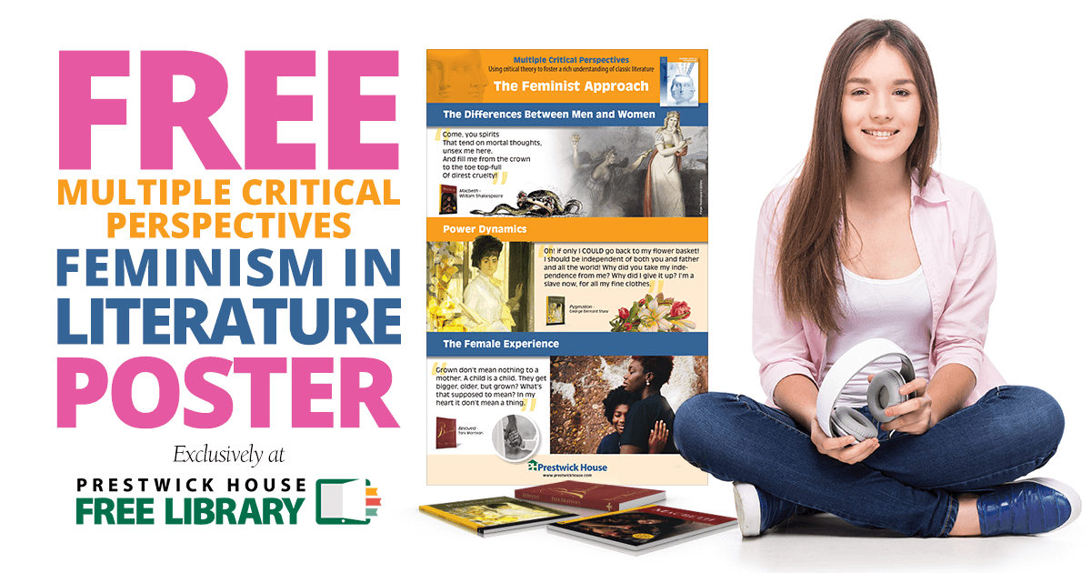 Free Feminist Literary Theory Poster Prestwick House